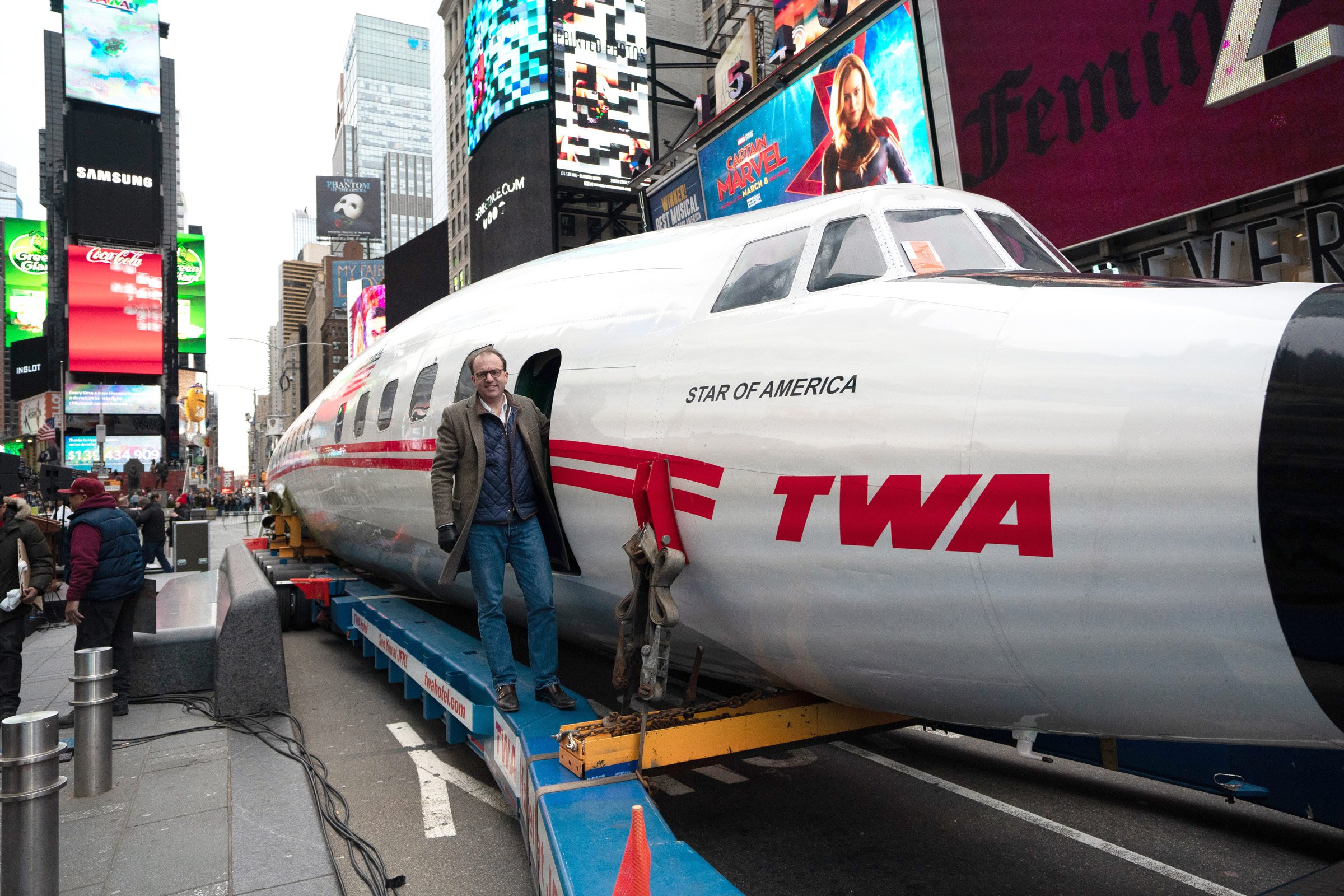 Connie Visits Times Square Twa Hotel At Jfk Airport