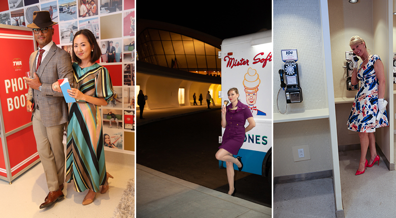  Guests Enjoying the TWA Hotel