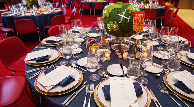  TWA Hotel Tablescape